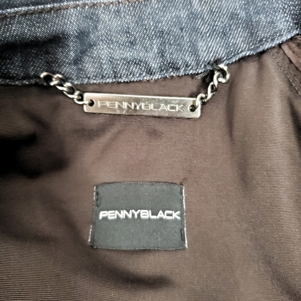 VTG 90s Pennyblack | Denim Trench Coat - Picture 8 of 8